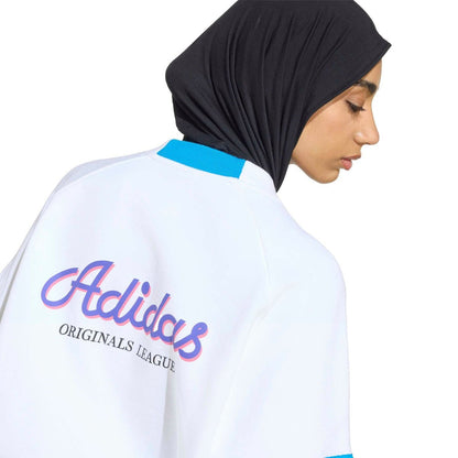 adidas originals ARCHIVE SWEATER BA ﾎﾜｲﾄ/ﾌﾞﾗｲﾄﾌﾞﾙｰ