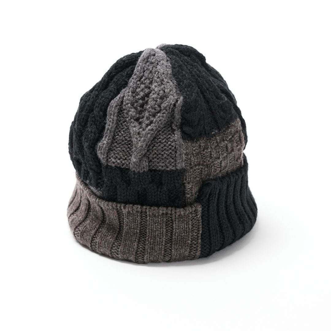 ILL ONE EIGHTY MIX CABLE KNIT CAP BLACK