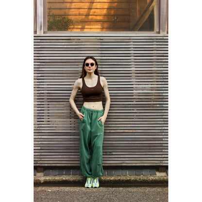 YDOT PIGMENT DYE CIRCLE BUGGY PANTS(HULLE EXCLUSIVE)
