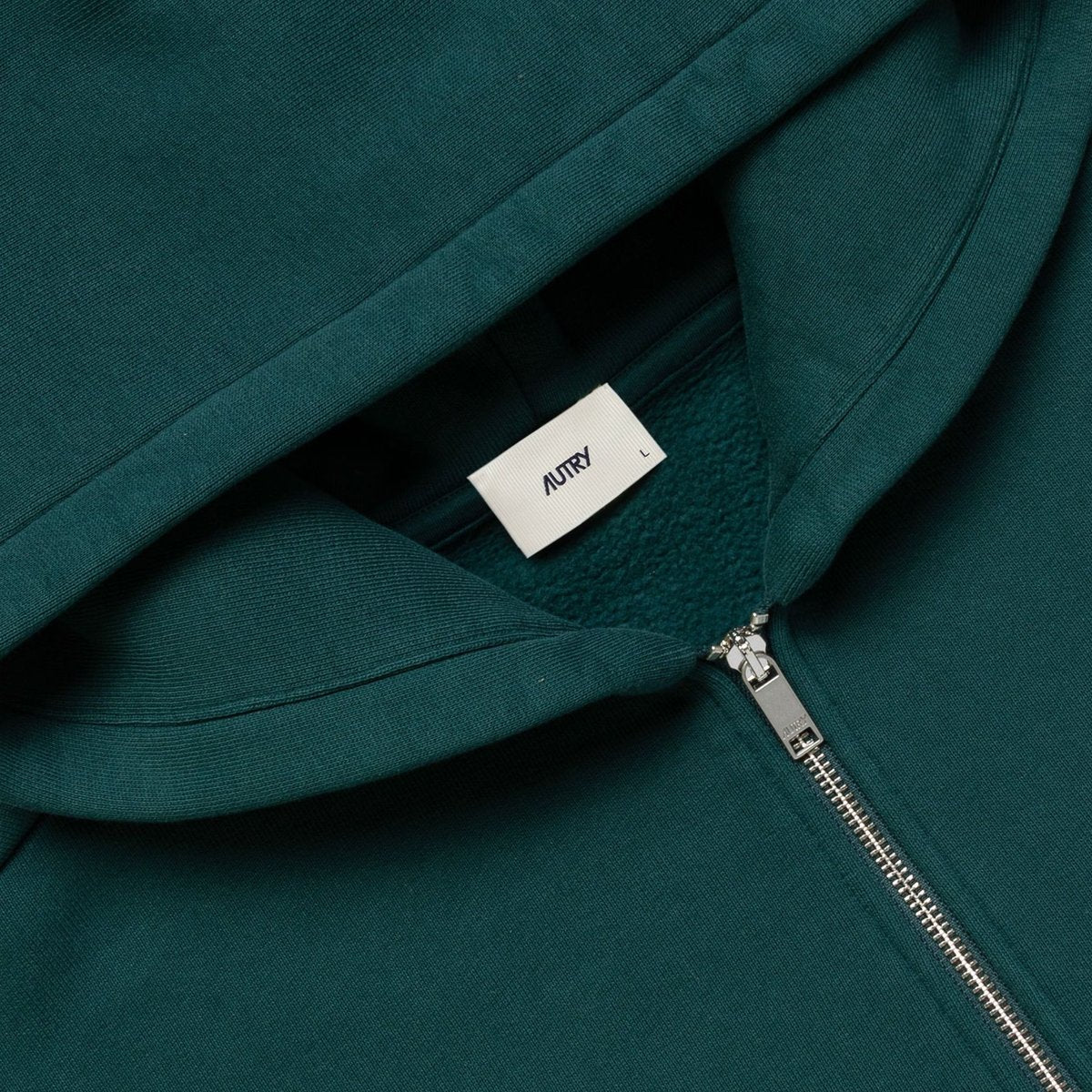 AUTRY HOODIE ZIP TIMBER