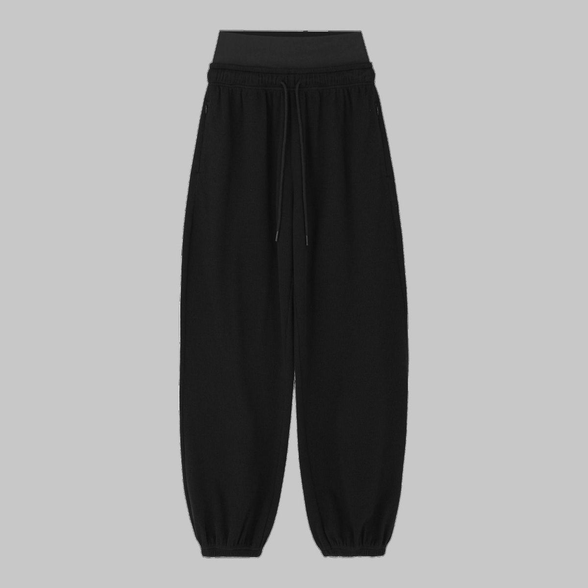 DANP KnitWarmLayeredJoggerPant BLACK