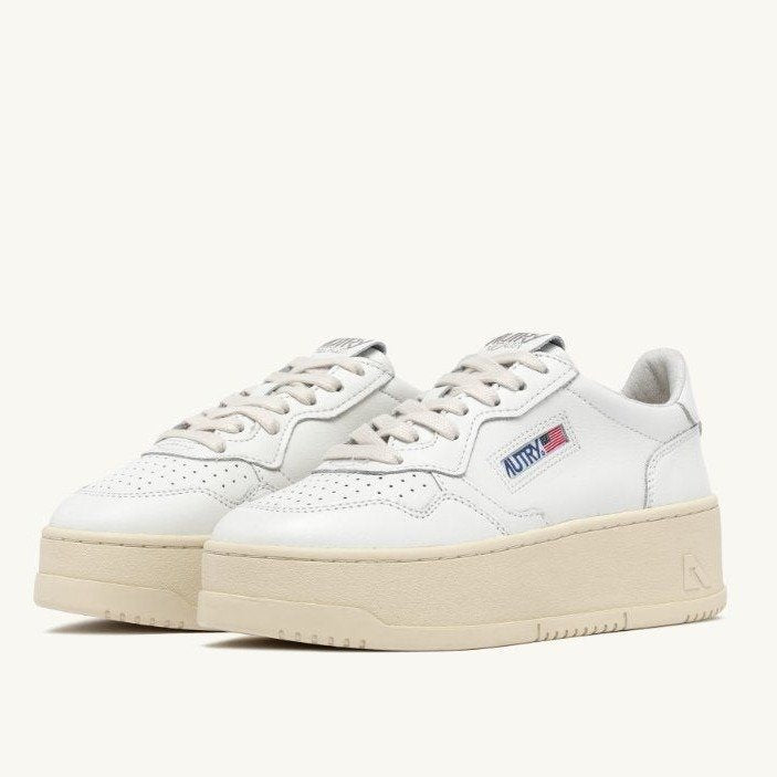 AUTRY PLATFORM LOW WHITE/WHITE