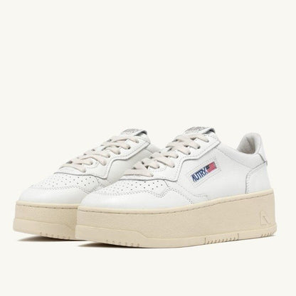AUTRY PLATFORM LOW WHITE/WHITE