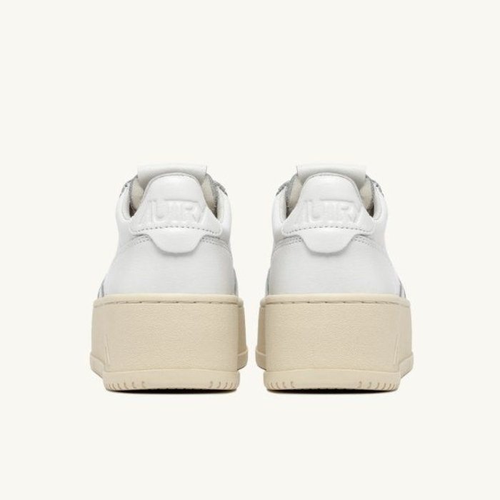 AUTRY PLATFORM LOW WHITE/WHITE