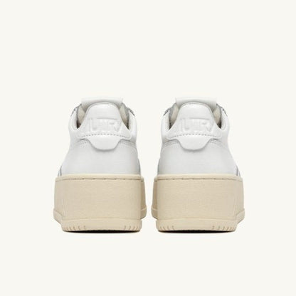AUTRY PLATFORM LOW WHITE/WHITE