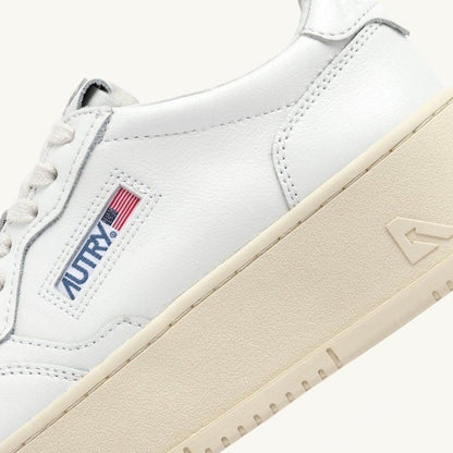 AUTRY PLATFORM LOW WHITE/WHITE