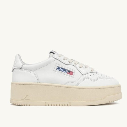 AUTRY PLATFORM LOW WHITE/WHITE