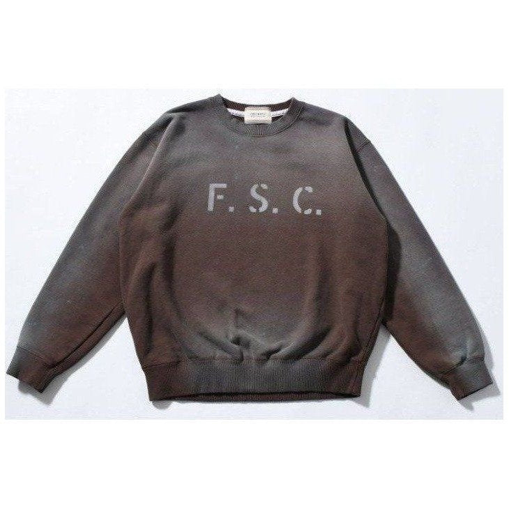 FREEMANS SPORTING CL BEECHNOLL SWEAT SHIRT ﾌﾞﾗｳﾝ