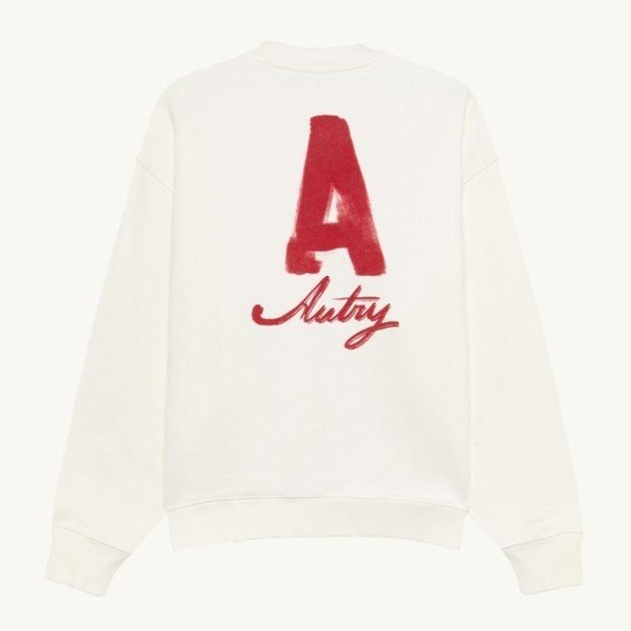 AUTRY SWEATSHIRT ALABASTER