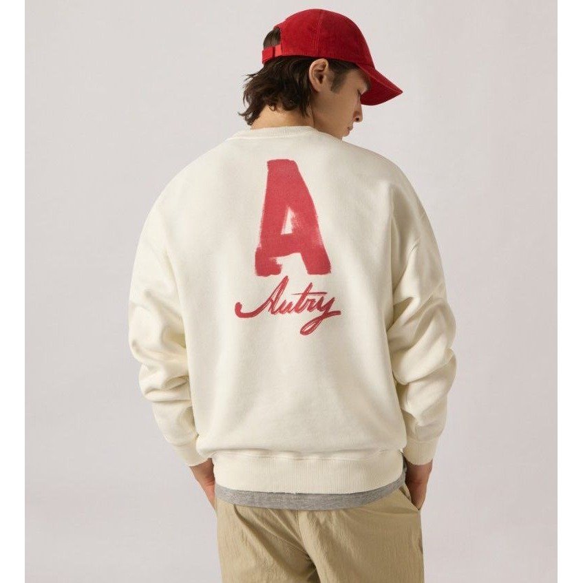 AUTRY SWEATSHIRT ALABASTER