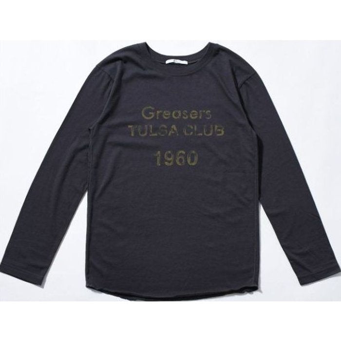 JOHNBULL Greasers L/S T ﾁｬｺｰﾙｸﾞﾚｰ