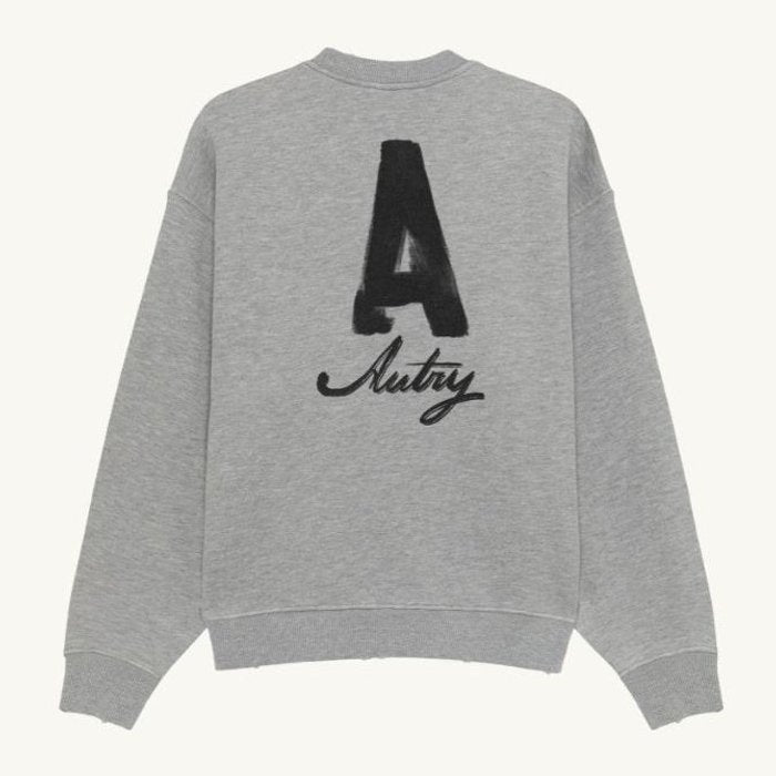 AUTRY SWEATSHIRT DARK MELANGE