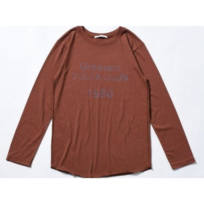JOHNBULL Greasers L/S T ﾌﾞﾗｳﾝ