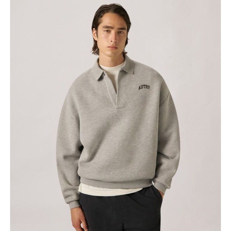 AUTRY SWEATSHIRT DARK MELANGE