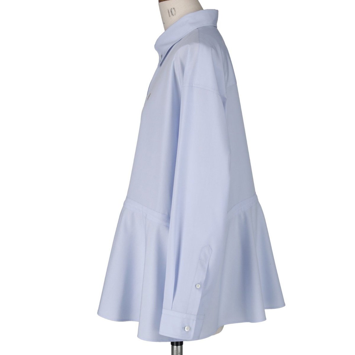 GYMPHLEX GATHER TUNIC L/S SAX(CREAM)