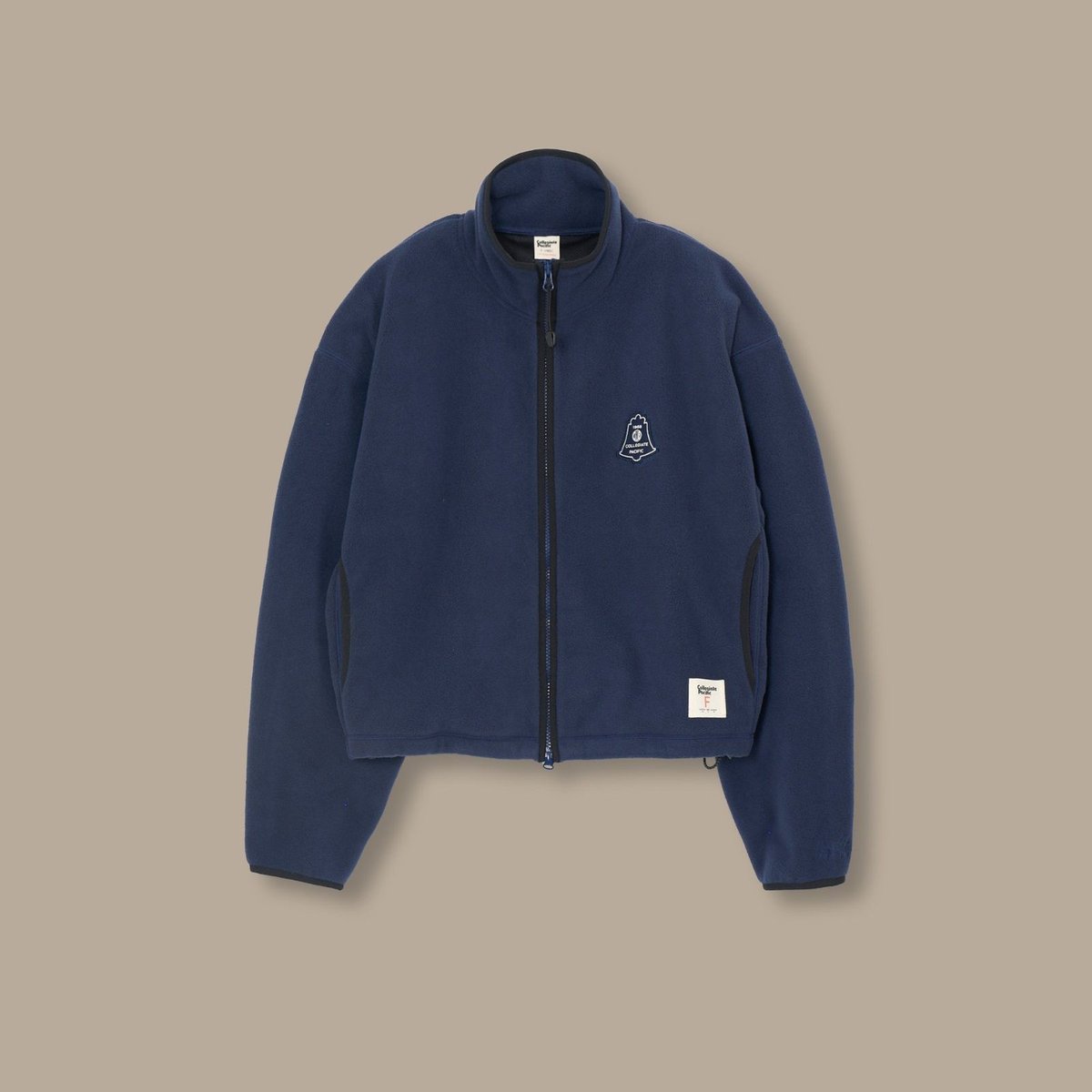 COLLEGIATE PACIFIC Cropped Fleece Blouson