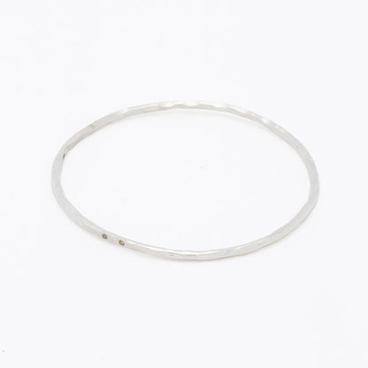 SWY Twin Arc Bangle Mist LABRADORITE