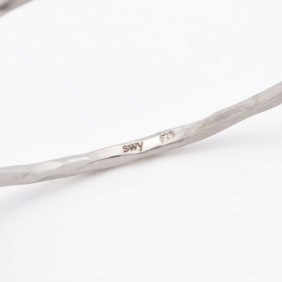 SWY Twin Arc Bangle Mist LABRADORITE