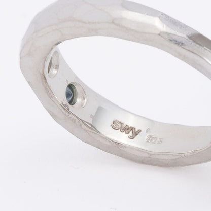 SWY Twin Ring Shore GREEN SAPPHIRE