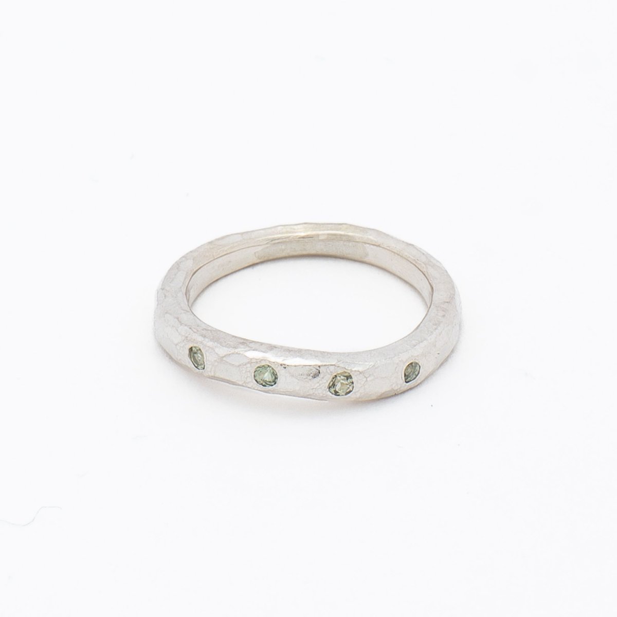 SWY Rhythm Ring Shore GREEN SAPPHIRE