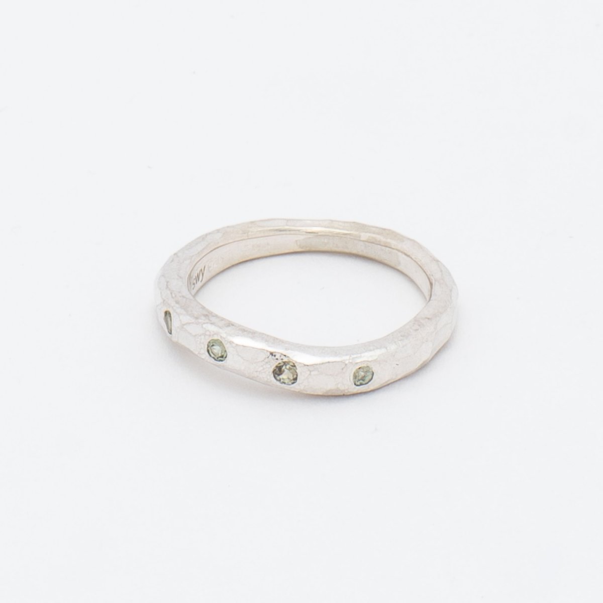 SWY Rhythm Ring Shore GREEN SAPPHIRE