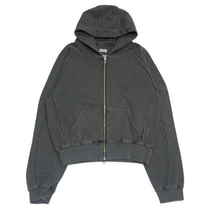 RUSSELL ATHLETIC RUSSELL×JieDa Campus Sweat Zip Hoodie Black