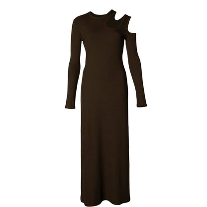TW RIB ONE-PIECE BROWN