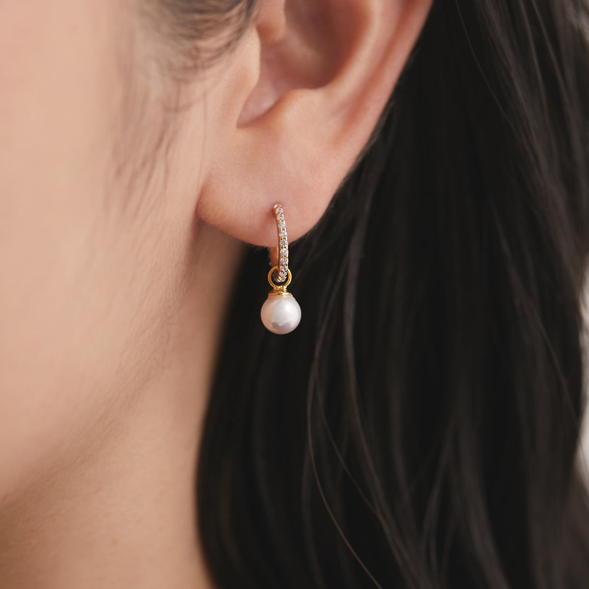 BAQLESS  Ludique Round Pearl Gold 262LD-RP-YG