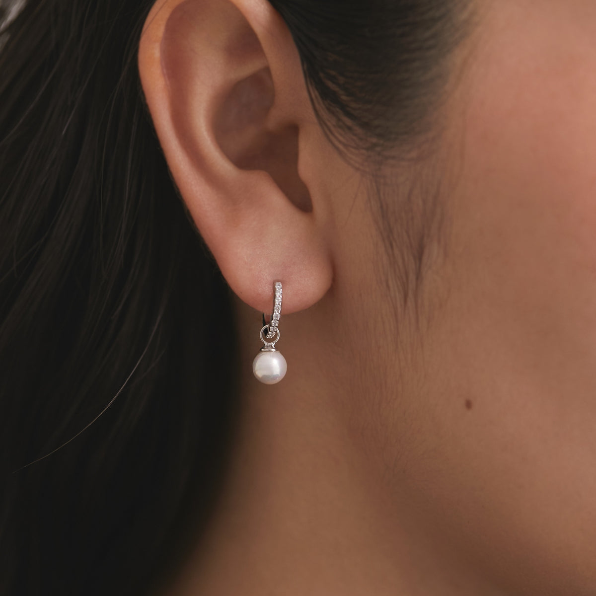 BAQLESS  Ludique Round Pearl Silver 262LD-RP-SV