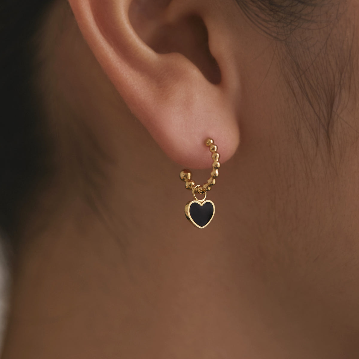 BAQLESS  Ludique Noir Heart Gold 262LD-NRHT-YG