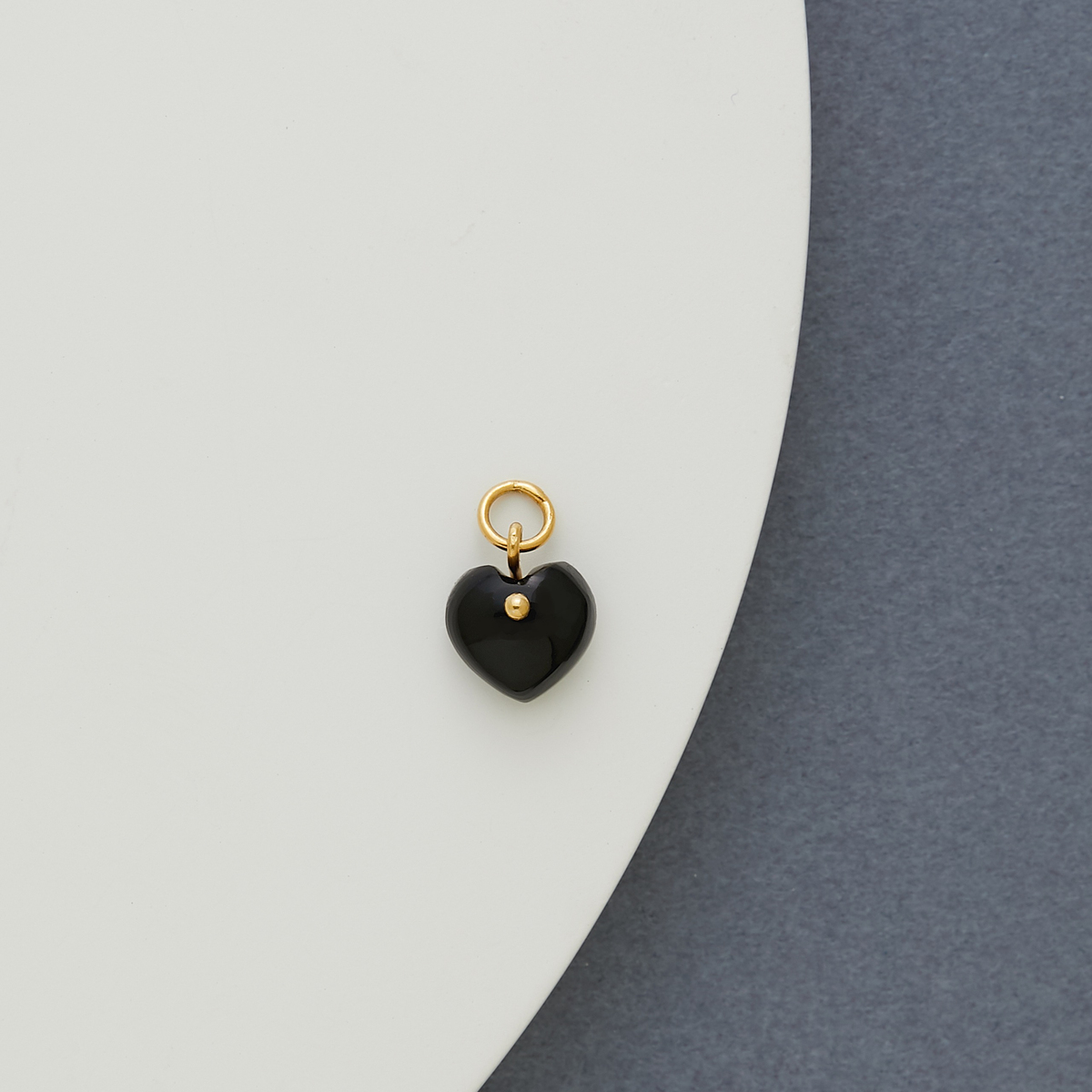 BAQLESS  Ludique Onyx Heart Gold 262LD-ONHT-YG