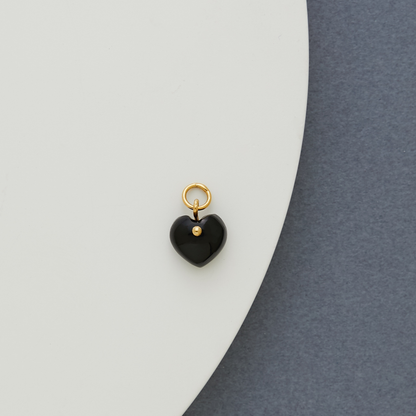BAQLESS  Ludique Onyx Heart Gold 262LD-ONHT-YG