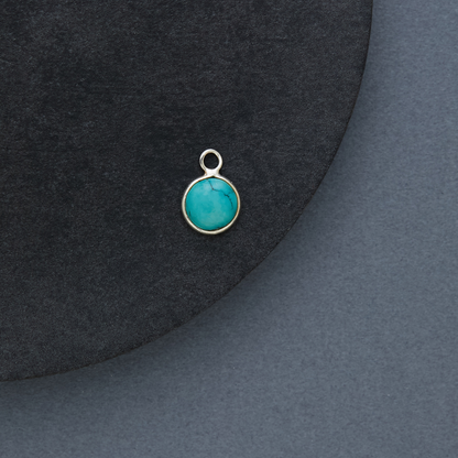BAQLESS  Ludique Round Turquoise Silver  262LD-RTQ-SV