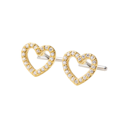 BAQLESS  Honesty Heart Gold  262CZ-HT-YG