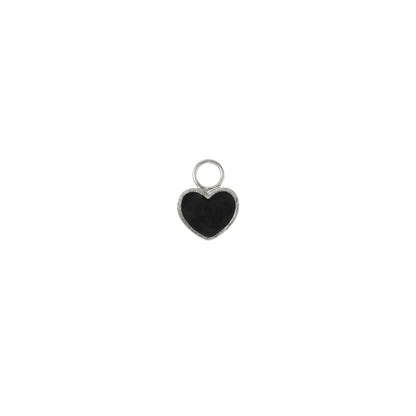 BAQLESS  Ludique Noir Heart Silver 262LD-NRHT-SV