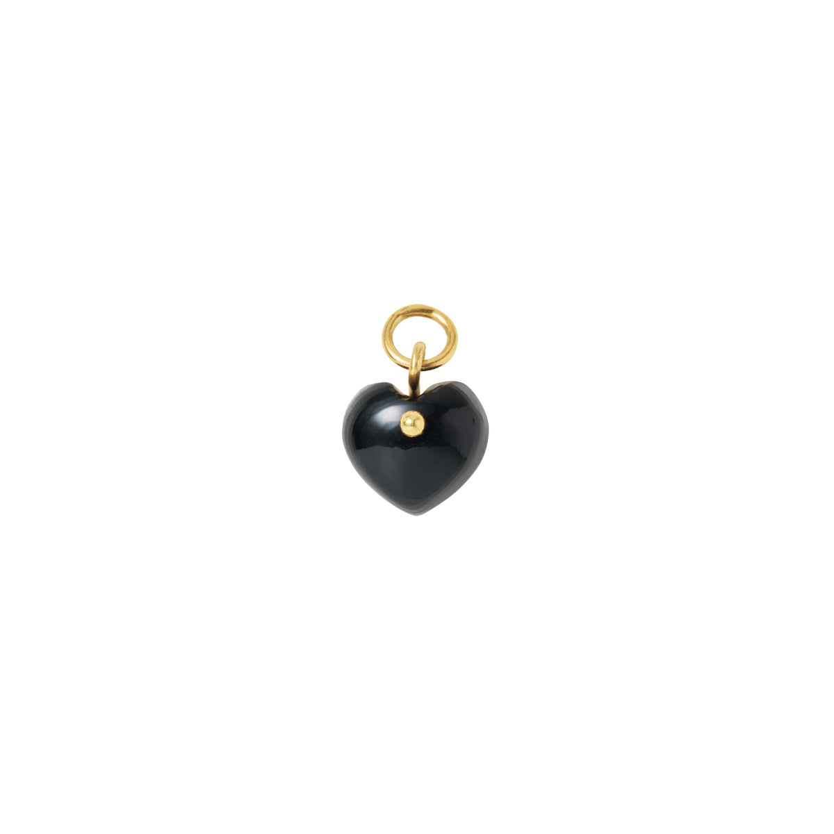 BAQLESS  Ludique Onyx Heart Gold 262LD-ONHT-YG