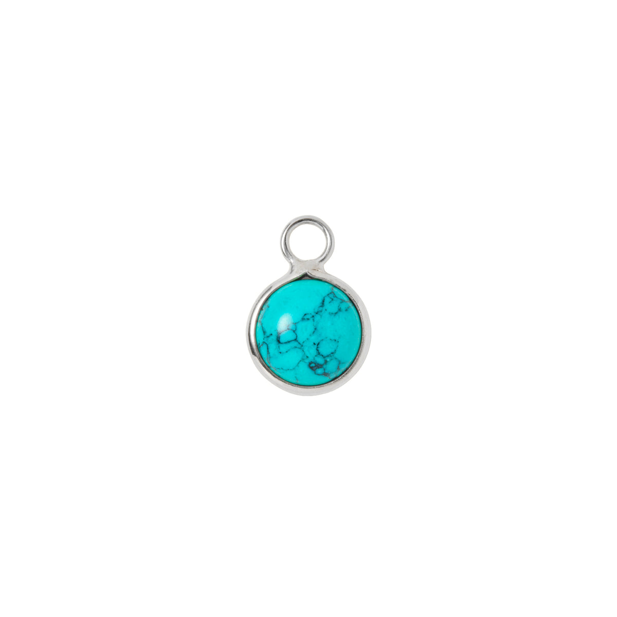 BAQLESS  Ludique Round Turquoise Silver  262LD-RTQ-SV