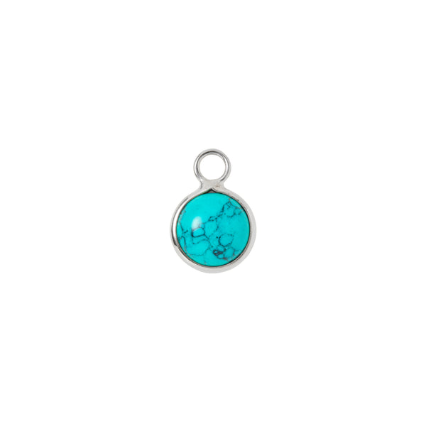 BAQLESS  Ludique Round Turquoise Silver  262LD-RTQ-SV