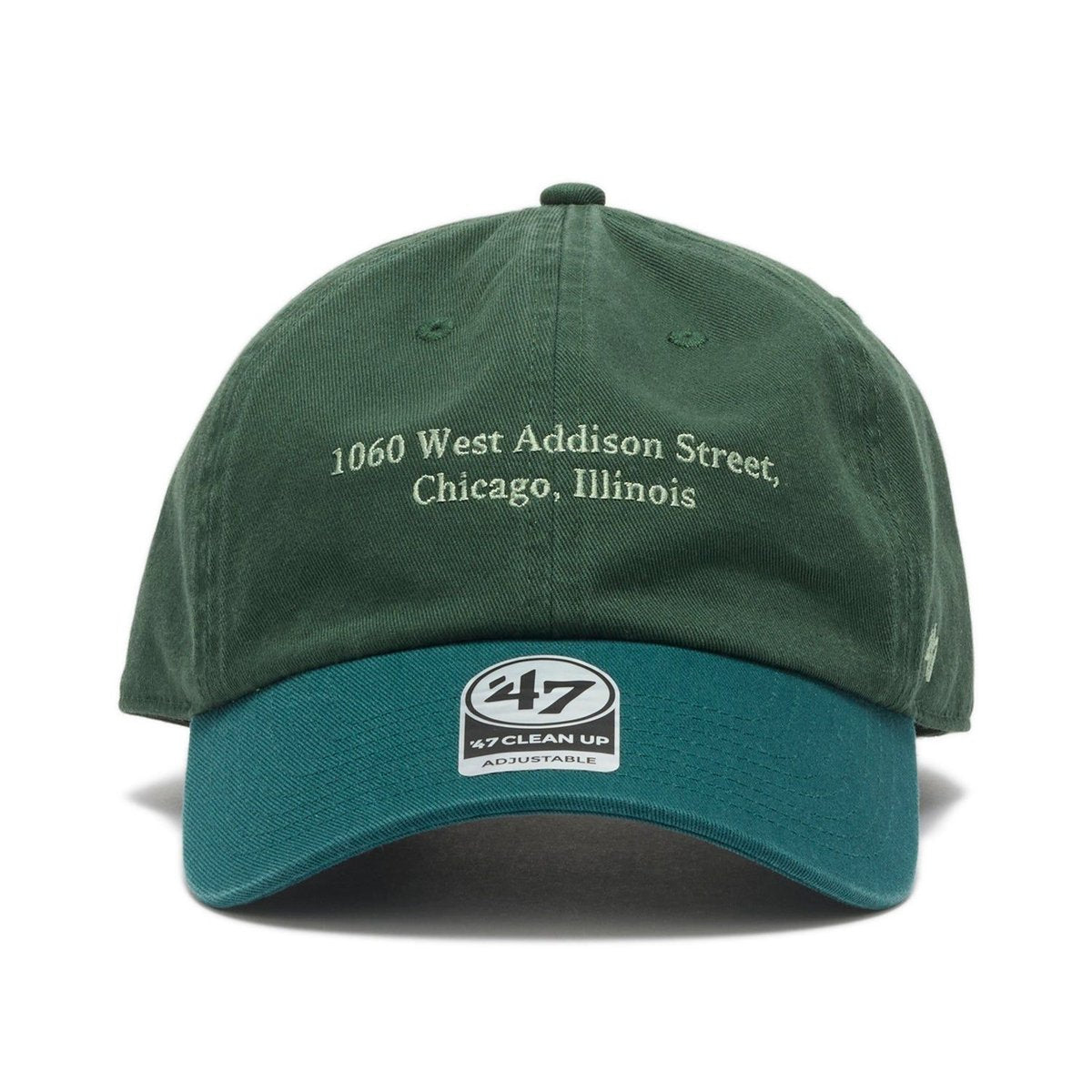 47 A CLP-MLB-CHICUB-YUKHAY-DK GRN/PF GRN DK GRN/PF GRN
