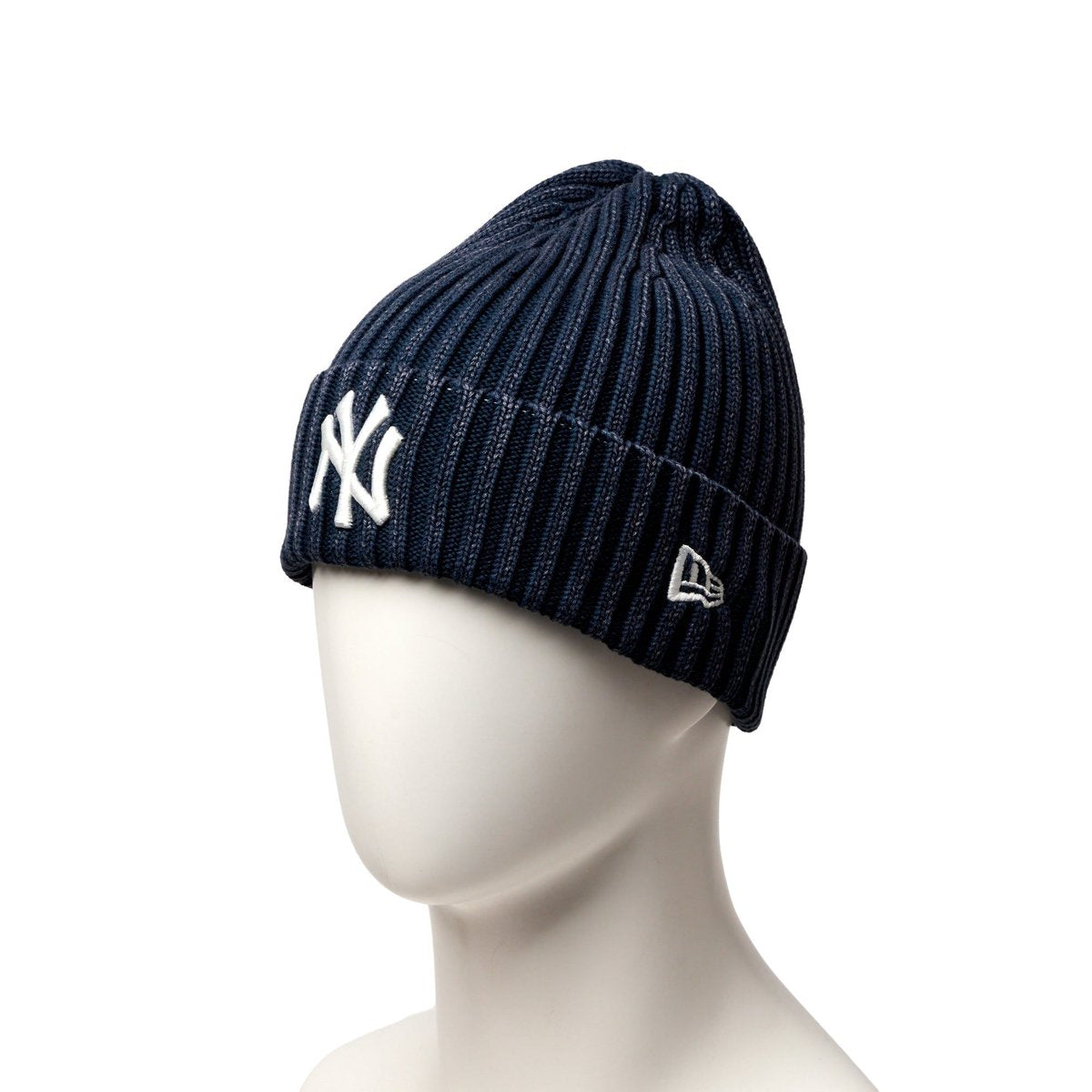 NEW ERA RIB CUFF KNIT NEYYAN ITLN WASH NVY