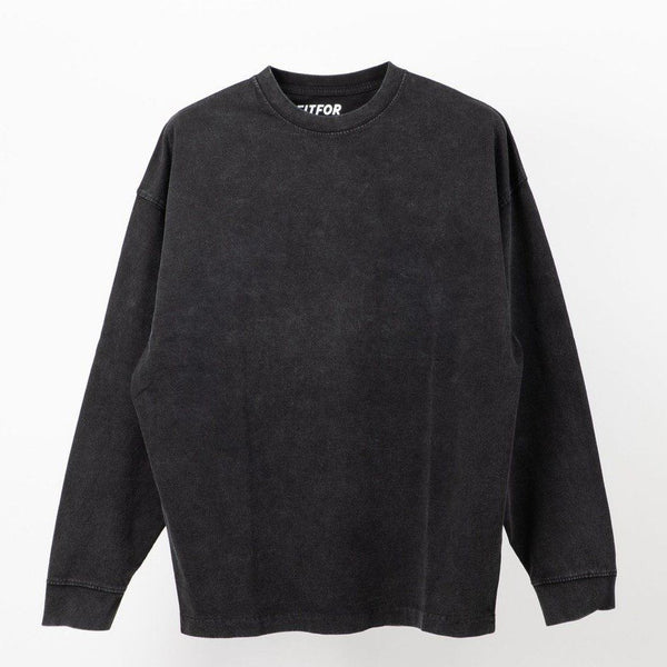 FIT FOR HEM SHAPE LONGSLEEVE TEE (EDDY JERSEY)（EXCLUSIVE）L208