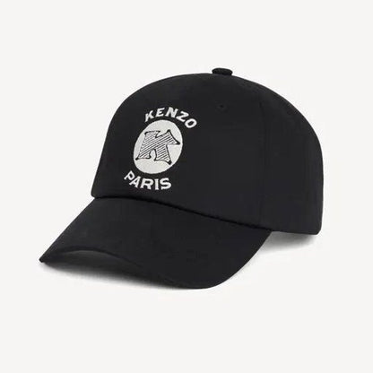 KENZO EMBLEM EMBROIDERY CAP Black