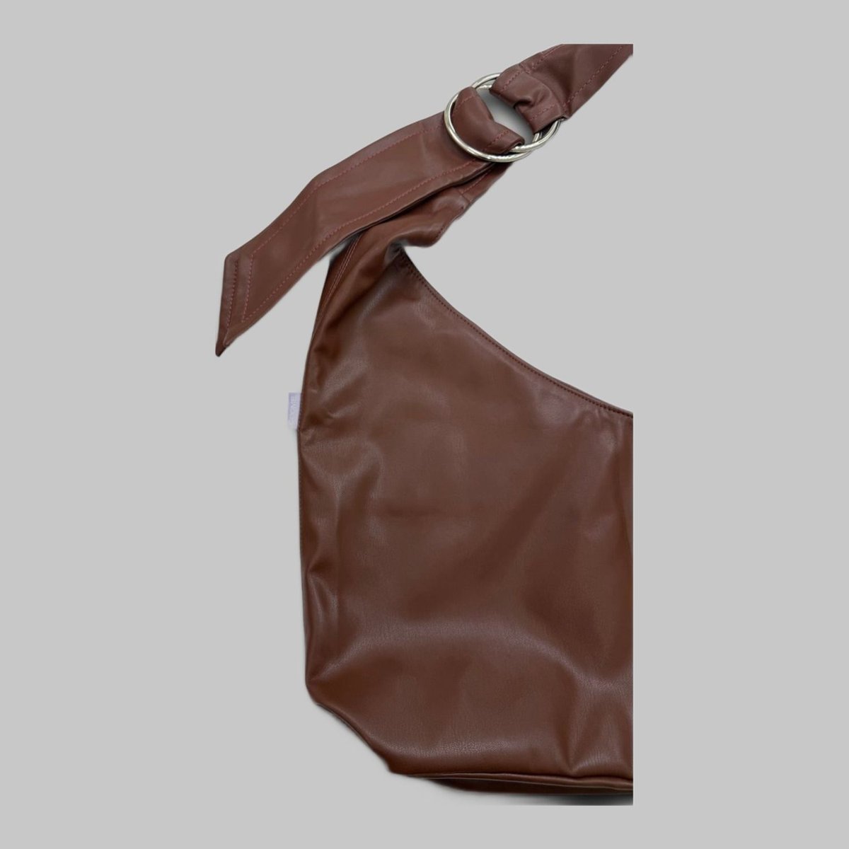 COOME FAUX LEATHER BAG BROWN