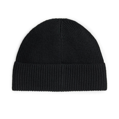RALPH LAUREN SOLIDDENIMBEARBEANIE POLO BLACK