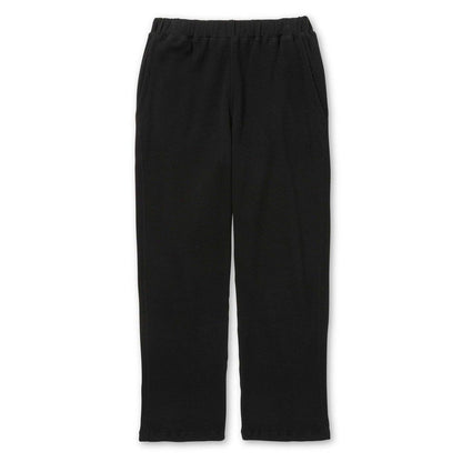 SNOWPEAK Heavyweight Waffle Pants BLACK