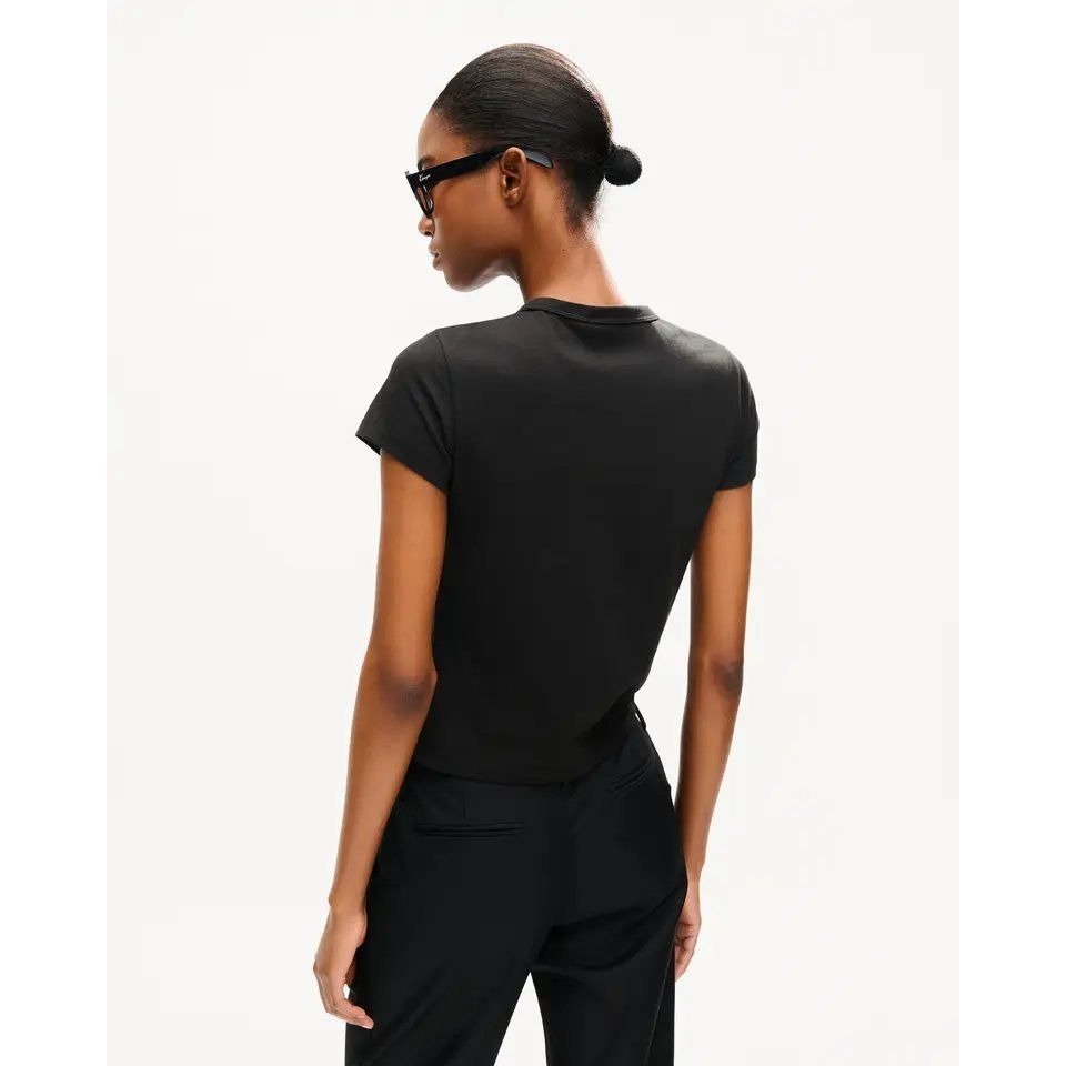 KENZO LADYS GOTS TULIP SMALL T-SHIRT Black