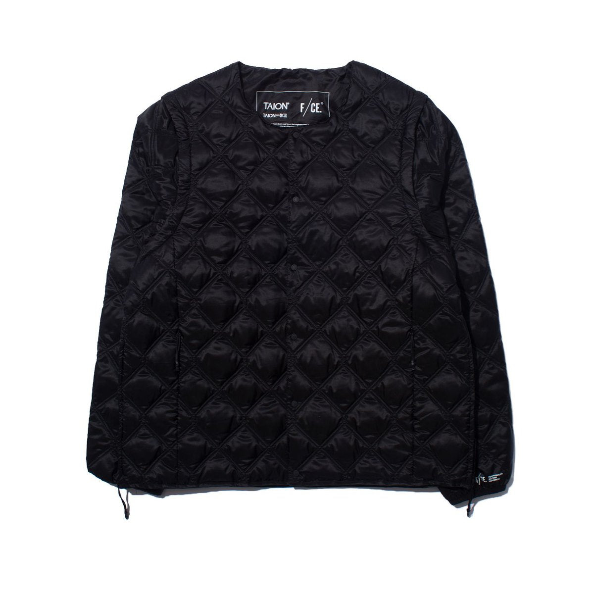 F/CE. TAION BY 2WAY PACKABLE INNER DOWN Black