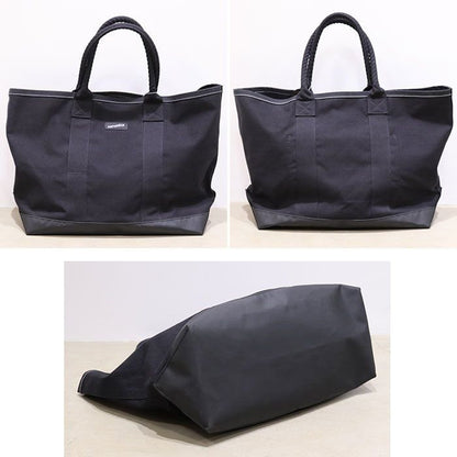 NANAMICA CORDURA CANVAS TOTE BAG L K BLACK