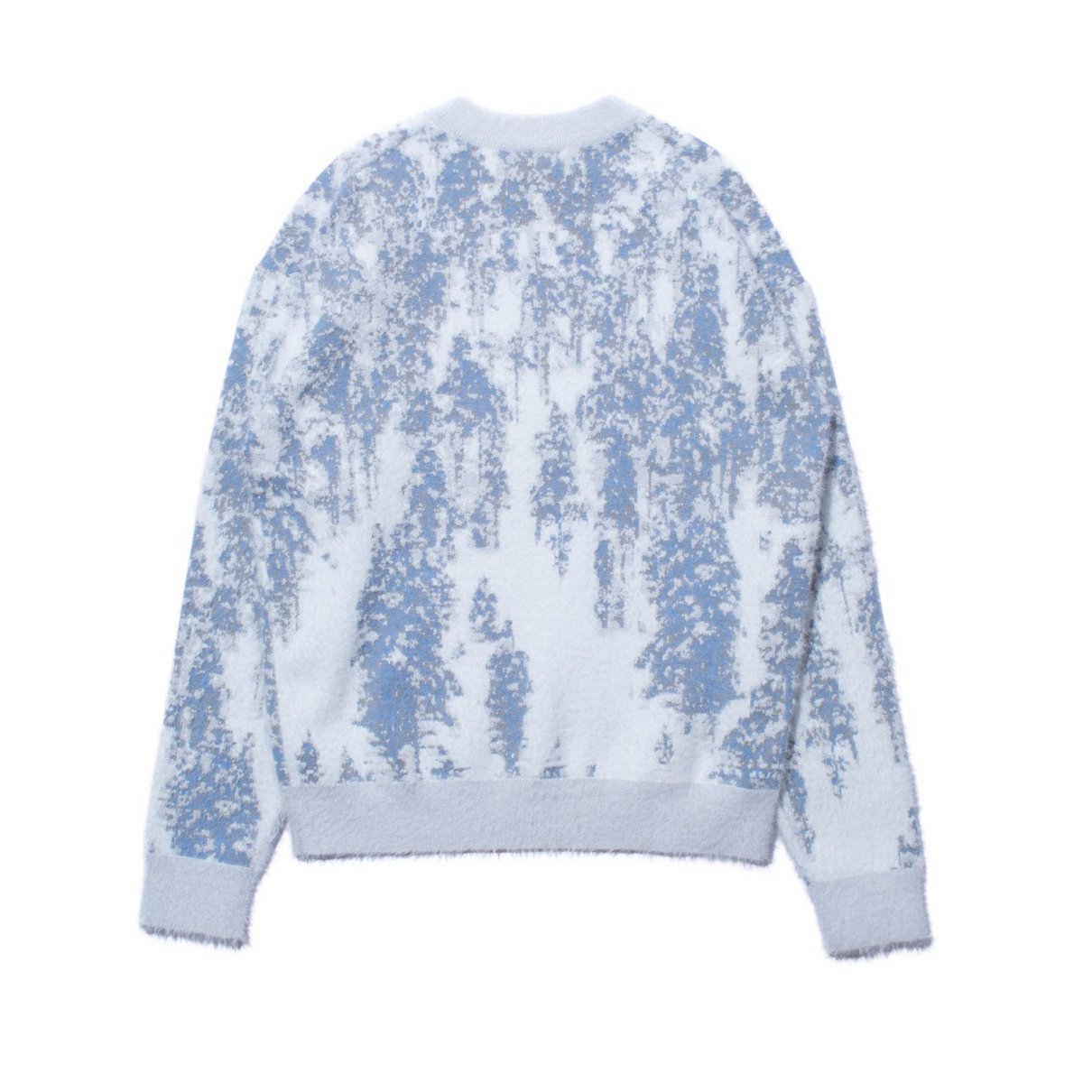 F/CE. FINNISH LANDSCAPE SOLOTEX KNIT - FOREST WHITE/BLUE