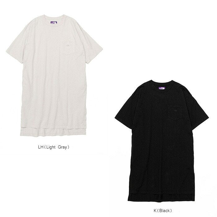 THE NORTH FACE Purple Label 5.5オンス ハーフスリーブクルーネックドレス NTW3212N